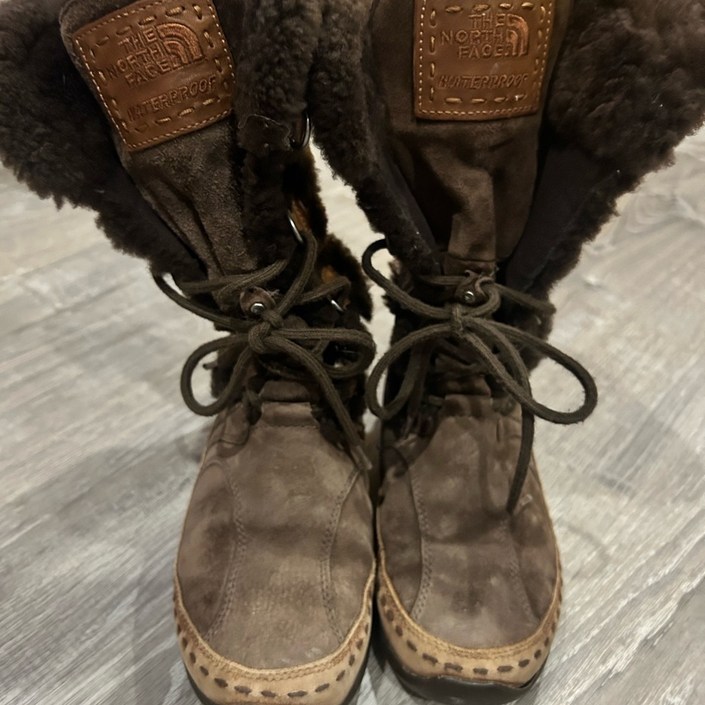 The North Face Dark Brown Winter Boots